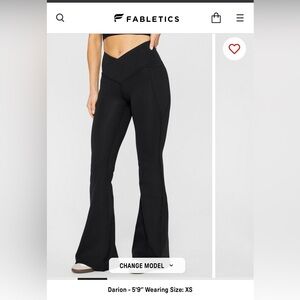 Fabletics Black Flare Pants
